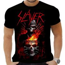 Camiseta Camisa Personalizada Rock Metal Slayer 9 Camiseta Camisa Personalizada Rock Metal Slayer 9