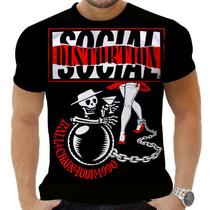 Camiseta Camisa Personalizada Rock Metal Social Distortion 2_x000D_