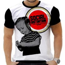 Camiseta Camisa Personalizada Rock Metal Social Distortion 6_x000D_