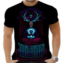 Camiseta Camisa Personalizada Rock Metal Sound Garden 1_x000D_