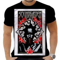 Camiseta Camisa Personalizada Rock Metal Sound Garden 13_x000D_