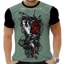 Camiseta Camisa Personalizada Rock Metal Sound Garden 3 Camiseta Camisa Personalizada Rock Metal Sound Garden 3