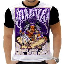 Camiseta Camisa Personalizada Rock Metal Sound Garden 5 Camiseta Camisa Personalizada Rock Metal Sound Garden 5