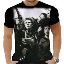 Camiseta Camisa Personalizada Rock Metal The Clash 1 Camiseta Camisa Personalizada Rock Metal The Clash 1