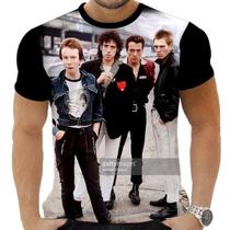 Camiseta Camisa Personalizada Rock Metal The Clash 4 Camiseta Camisa Personalizada Rock Metal The Clash 4