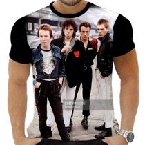 Camiseta Camisa Personalizada Rock Metal The Clash 4_x000D_