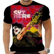 Camiseta Camisa Personalizada Rock Metal The Cure 12_x000D_