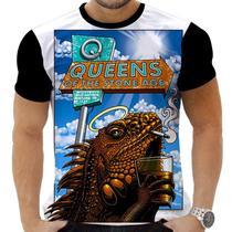 Camiseta Camisa Personalizada Rock Queens Of Stone Age 8_x000D_ - Zahir Store