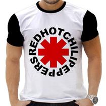 Camiseta Camisa Personalizada Rock Red Hot Chill Peppers 5_x000D_