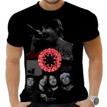 Camiseta Camisa Personalizada Rock Red Hot Chill Peppers 9