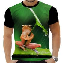 Camiseta Camisa Personalizada Sapo Perereca Natureza Fofo 2