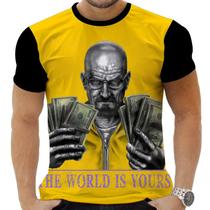 Camiseta Camisa Personalizada Series Breaking Bad 9_x000D_