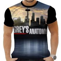 Camiseta Camisa Personalizada Series Grey's Anatomy 6_x000D_