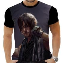 Camiseta Camisa Personalizada Series The Walking Dead 6_x000D_