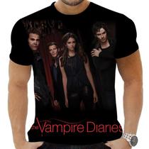 Camiseta Camisa Personalizada Series Vampire Diares 11_x000D_