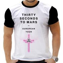 Camiseta Camisa Personalizadas Musicas 30 Seconds To Mars 3_x000D_