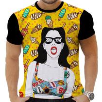 Camiseta Camisa Personalizadas Musicas Anitta 1_x000D_