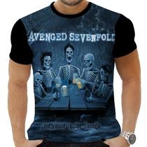 Camiseta Camisa Personalizadas Musicas Avenged Sevengold 5_x000D_