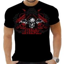 Camiseta Camisa Personalizadas Musicas Avenged Sevengold 6_x000D_