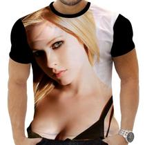 Camiseta Camisa Personalizadas Musicas Avril Lavigne 3_x000D_