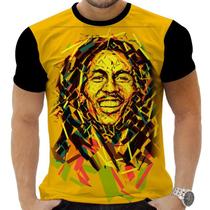 Camiseta Camisa Personalizadas Musicas Bob Marley 3_x000D_ - Zahir Sore