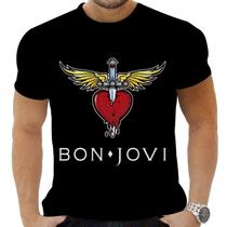 Camiseta Camisa Personalizadas Musicas Bom Jovi 3_x000D_