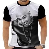 Camiseta Camisa Personalizadas Musicas Chris Brown 1_x000D_