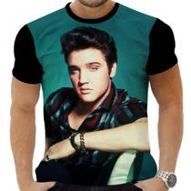 Camiseta Camisa Personalizadas Musicas Elvis Presley 11_x000D_