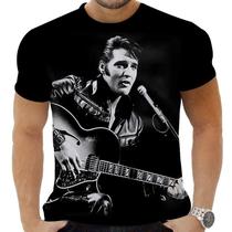Camiseta Camisa Personalizadas Musicas Elvis Presley 2_x000D_
