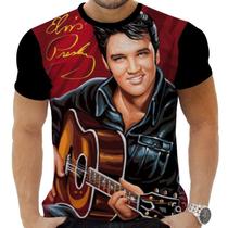 Camiseta Camisa Personalizadas Musicas Elvis Presley 4_x000D_