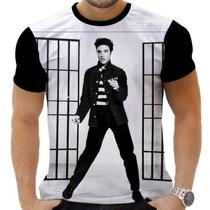 Camiseta Camisa Personalizadas Musicas Elvis Presley 9_x000D_