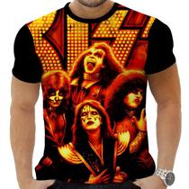 Camiseta Camisa Personalizadas Musicas Kiss 10_x000D_