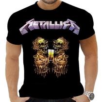 Camiseta Camisa Personalizadas Musicas Metallica 9_x000D_