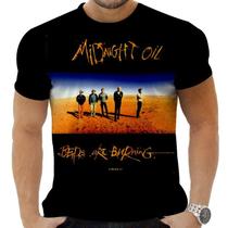 Camiseta Camisa Personalizadas Musicas Midnight Oil 1_x000D_