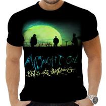 Camiseta Camisa Personalizadas Musicas Midnight Oil 2_x000D_