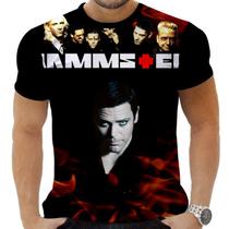 Camiseta Camisa Personalizadas Musicas Rammstein 6_x000D_