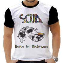 Camiseta Camisa Personalizadas Musicas SOJA 5_x000D_