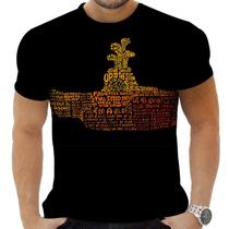 Camiseta Camisa Personalizadas Musicas The Beatles 6_x000D_ - Zahir Store