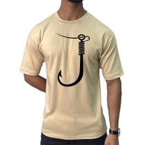 Camiseta camisa pesca esportiva peixe anzol pescaria