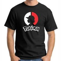 Camiseta Camisa Pokémon Personagem Ash Ketchum - SMART STAMP
