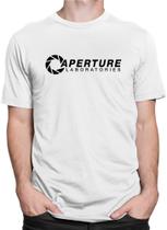 Camiseta Camisa Portal Aperture Ciência Laboratório Estampa - Dking Creative