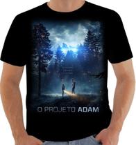 camiseta camisa projeto adam ficção cientifica/ação 11092