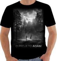 camiseta camisa projeto adam ficção cientifica/ação 11094