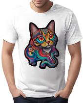 Camiseta Camisa Rave Gato Psicodélico Good Vibe Psicodeli 11