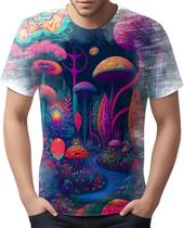 Camiseta Camisa Rave Jardim Psicodélico Good Vibes Psico 4