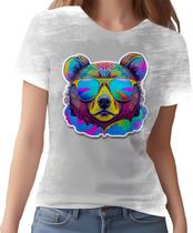 Camiseta Camisa Rave Urso Psicodélico Arco Iris Good Vibes 7 Camiseta Camisa Rave Urso Psicodélico Arco Iris Good Vibes 7