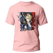 Camiseta Camisa Record Of Ragnarok Anime 6 Rosa