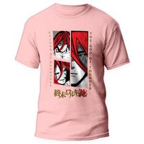 Camiseta Camisa Record Of Ragnarok Anime 8 Rosa