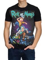 Camiseta Camisa Ricky Rick And Morty Crazy Series Animes