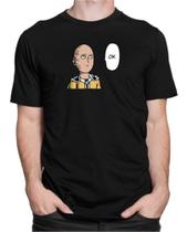 Camiseta Camisa Saitama One Punch Man Um Soco Anime Desenho